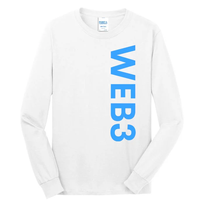 WEB3 Crypto Blockchain NFT Internet3.0 DeFi Metaverse Web3.0 Tall Long Sleeve T-Shirt