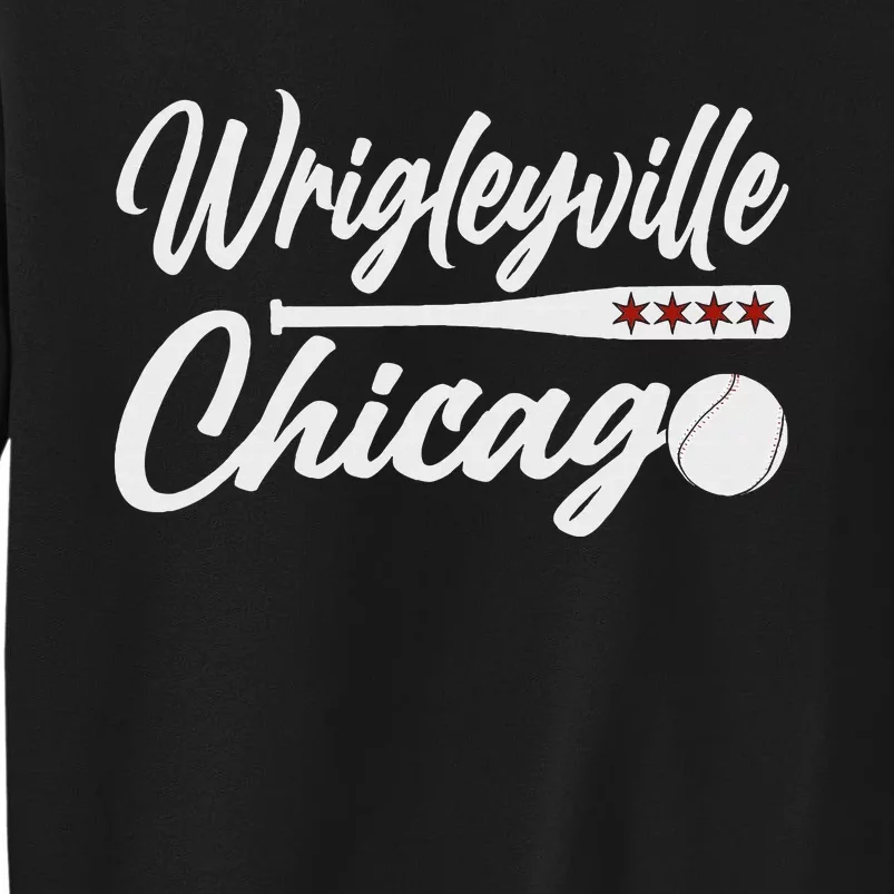 Wrigleyville Chicago Baseball American Sweatshirt