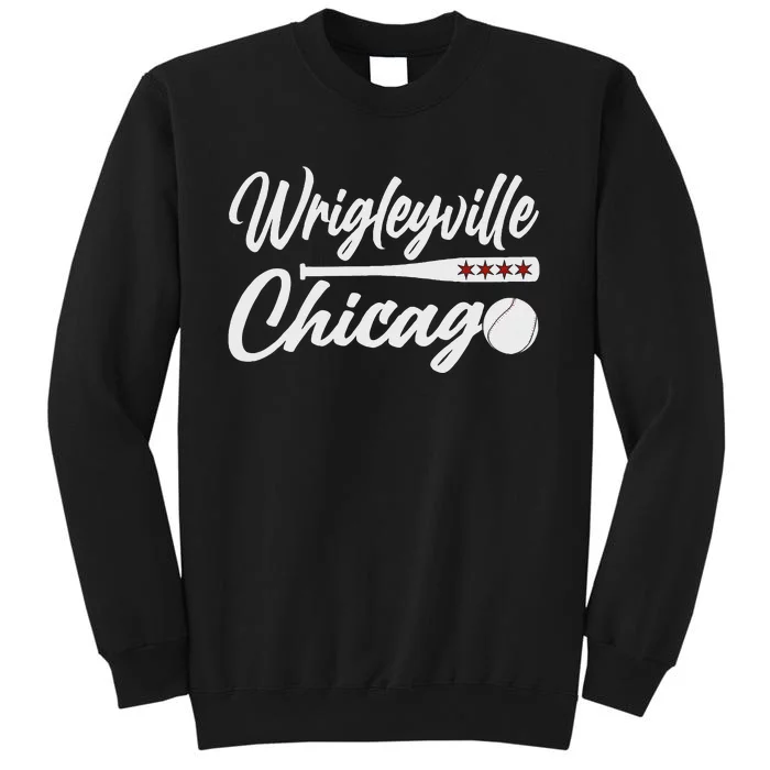 Wrigleyville Chicago Baseball American Sweatshirt