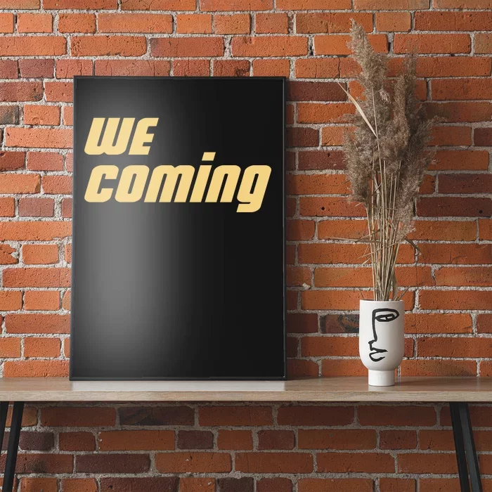 We Coming Buffaloes Football Poster