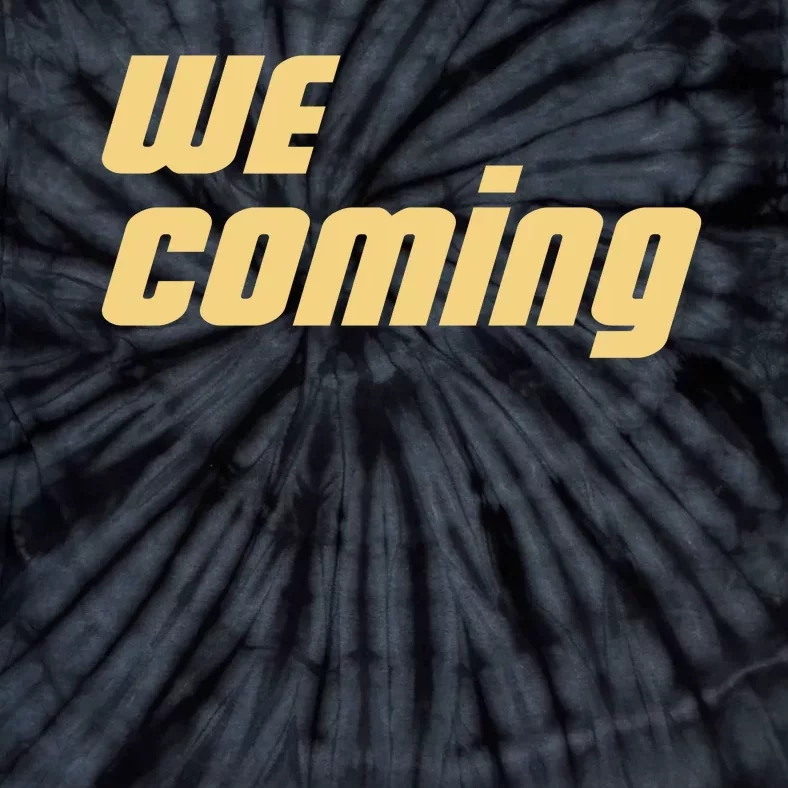 We Coming Buffaloes Football Tie-Dye T-Shirt