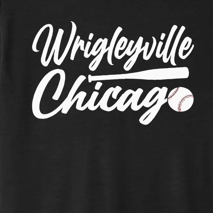 Wrigleyville Chicago Baseball American ChromaSoft Performance T-Shirt