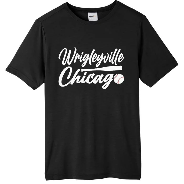 Wrigleyville Chicago Baseball American ChromaSoft Performance T-Shirt