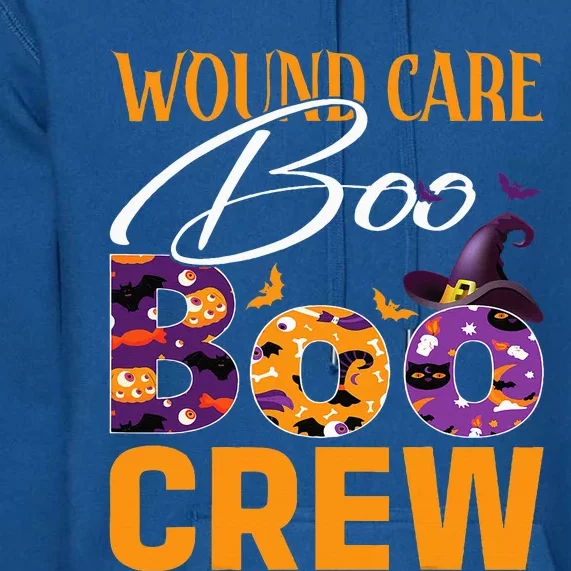 Wound Care Boo Boo Crew Funny Doctor Nurse Halloween Premium Hoodie