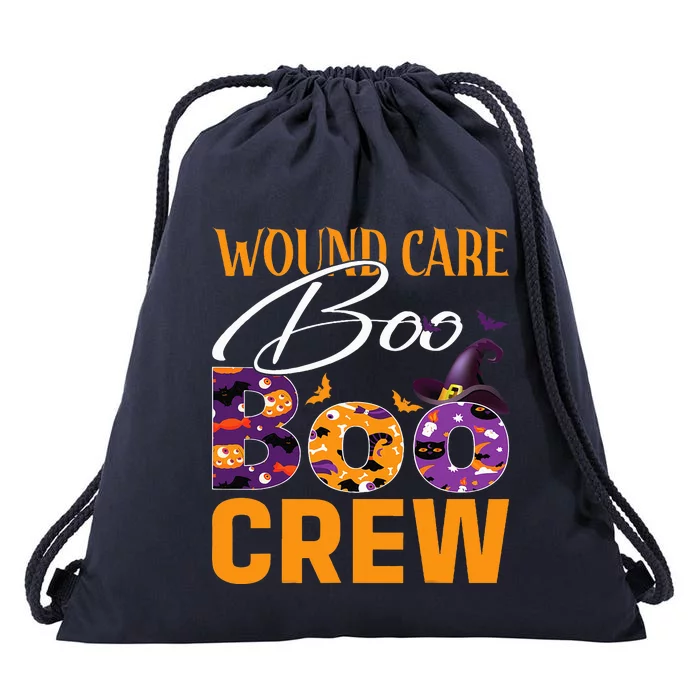 Wound Care Boo Boo Crew Funny Doctor Nurse Halloween Drawstring Bag