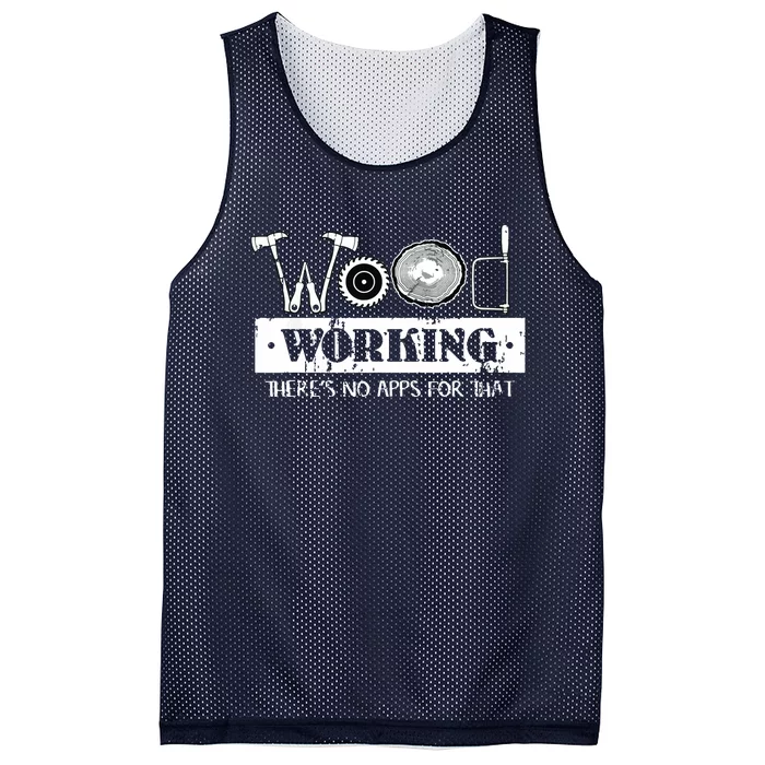 Woodworking Carving Carpenter Joiner Cabinet Woodworker Mesh Reversible Basketball Jersey Tank