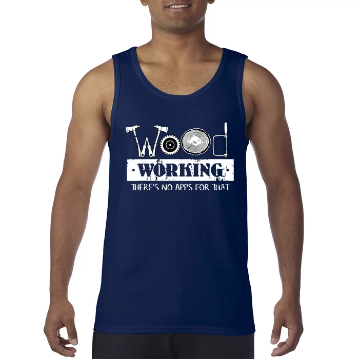 Woodworking Carving Carpenter Joiner Cabinet Woodworker Tank Top