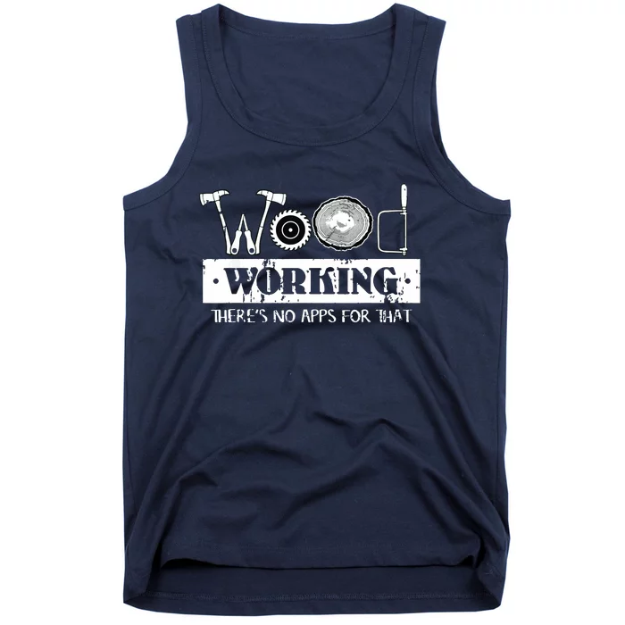 Woodworking Carving Carpenter Joiner Cabinet Woodworker Tank Top