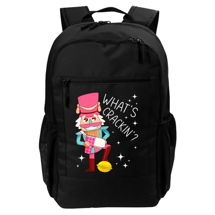 Whats Crackin Christmas Nutcracker Xmas Daily Commute Backpack