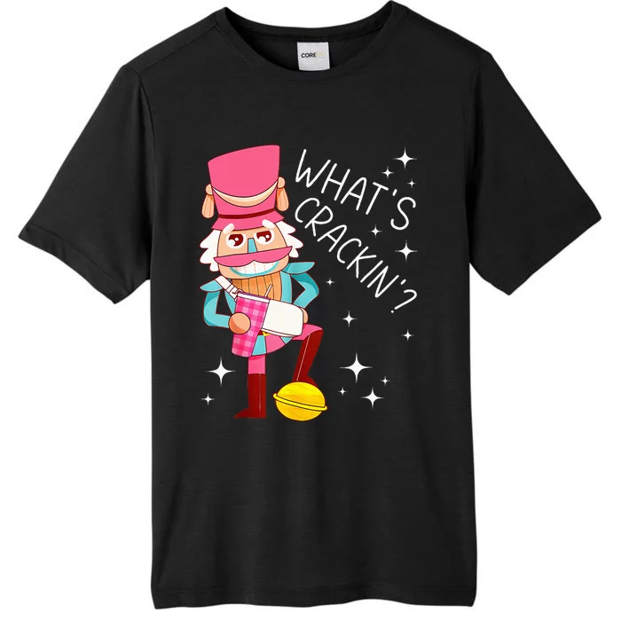 Whats Crackin Christmas Nutcracker Xmas ChromaSoft Performance T-Shirt