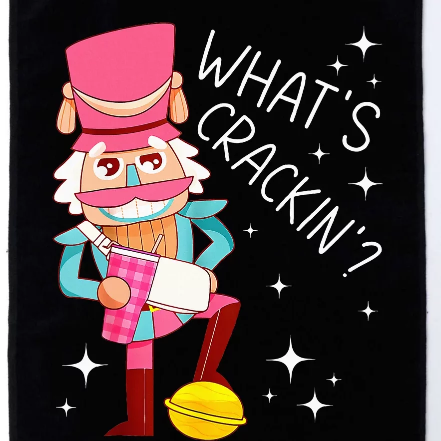 Whats Crackin Christmas Nutcracker Xmas Platinum Collection Golf Towel