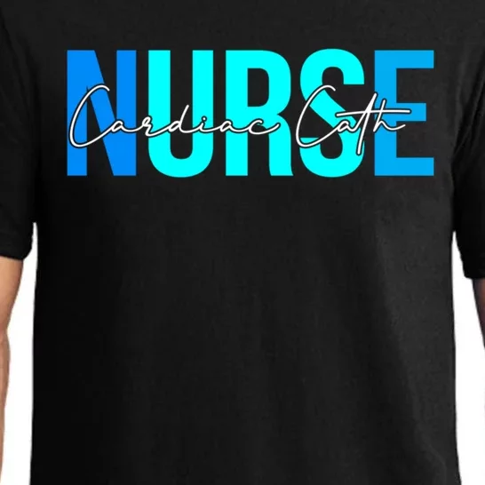 Wo Cardiac Cath Lab Nurse Funny Gift For Nursing Student Cool Gift Pajama Set