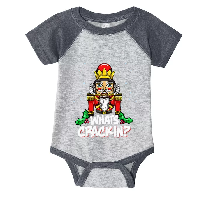 Whats Crackin Christmas Nutcracker Pajama Family Xmas Infant Baby Jersey Bodysuit