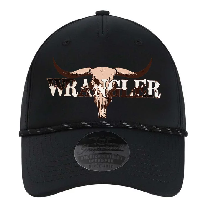 Wrangler Cowhide Cow Skull Performance The Dyno Cap