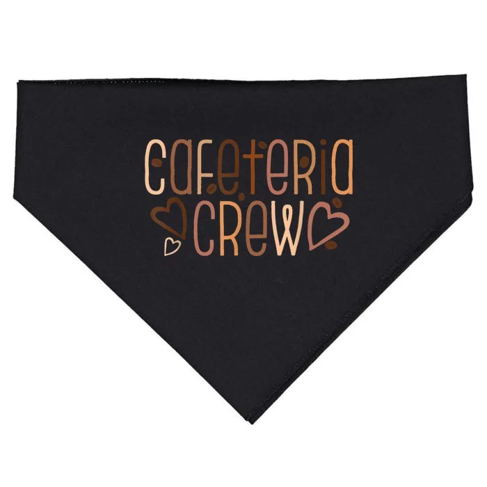 Women Cafeteria Crew Cafeteria Squad Lunch Lady Squad USA-Made Doggie Bandana