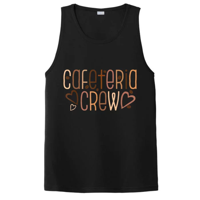 Women Cafeteria Crew Cafeteria Squad Lunch Lady Squad Performance Tank