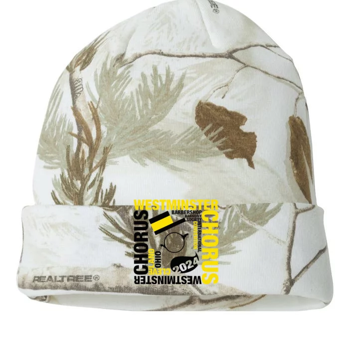 Westminster Chorus Cleveland White Kati - 12in Camo Beanie