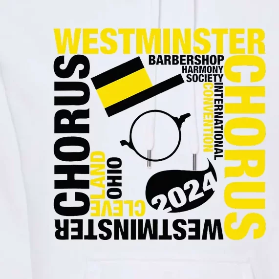 Westminster Chorus Cleveland White Premium Hoodie