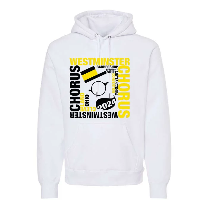 Westminster Chorus Cleveland White Premium Hoodie