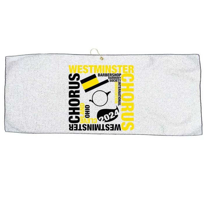 Westminster Chorus Cleveland White Large Microfiber Waffle Golf Towel