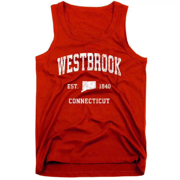 Westbrook Connecticut Ct Vintage Athletic Tank Top