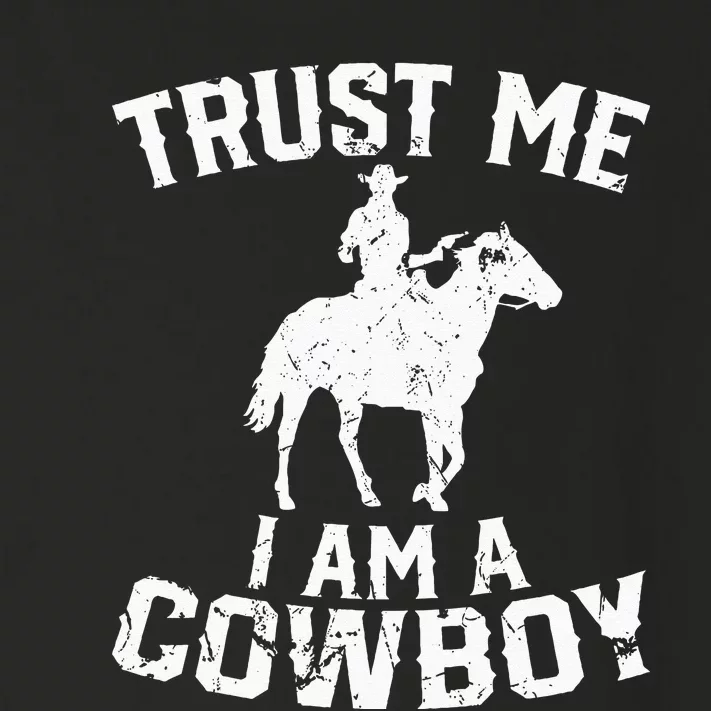 Western Cowboy Country Enthusiast Trust Me Im A Cowboy Toddler Long Sleeve Shirt