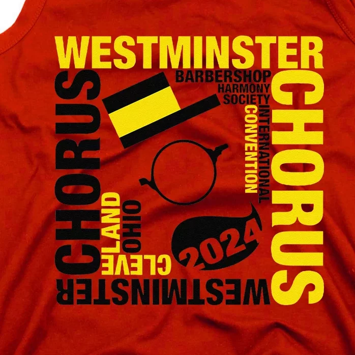 Westminster Chorus Cleveland White Tank Top