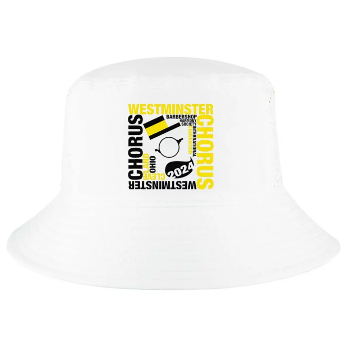 Westminster Chorus Cleveland White Cool Comfort Performance Bucket Hat