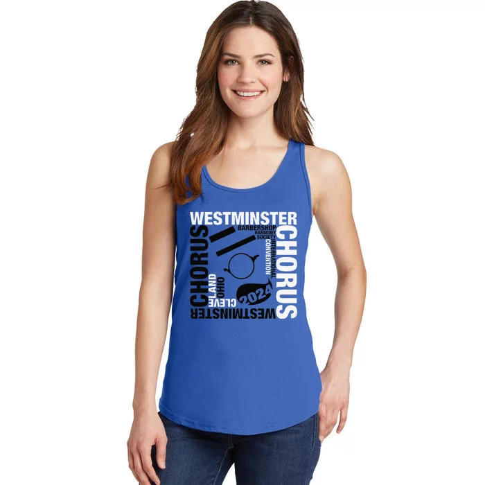 Westminster Chorus Cleveland Gold Ladies Essential Tank