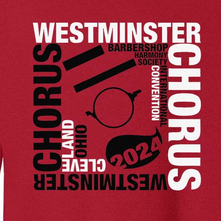 Westminster Chorus Cleveland Gold Toddler Sweatshirt