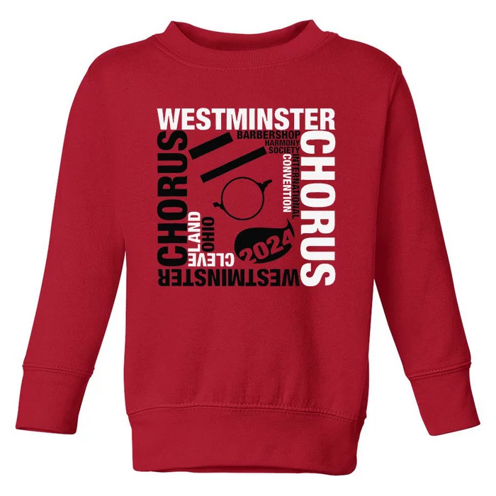 Westminster Chorus Cleveland Gold Toddler Sweatshirt