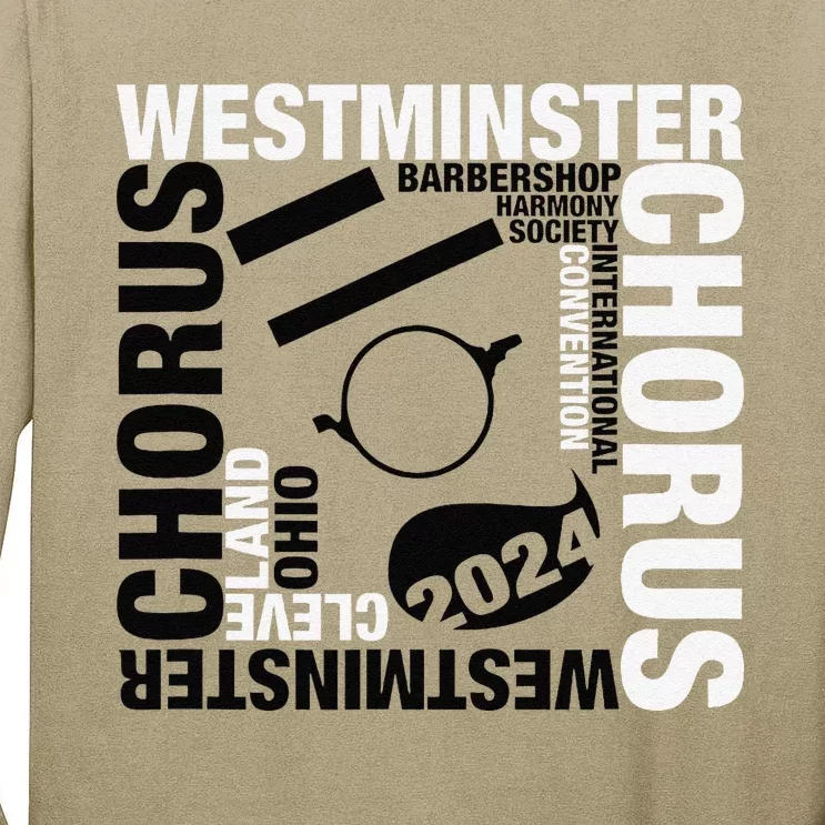 Westminster Chorus Cleveland Gold Tall Long Sleeve T-Shirt