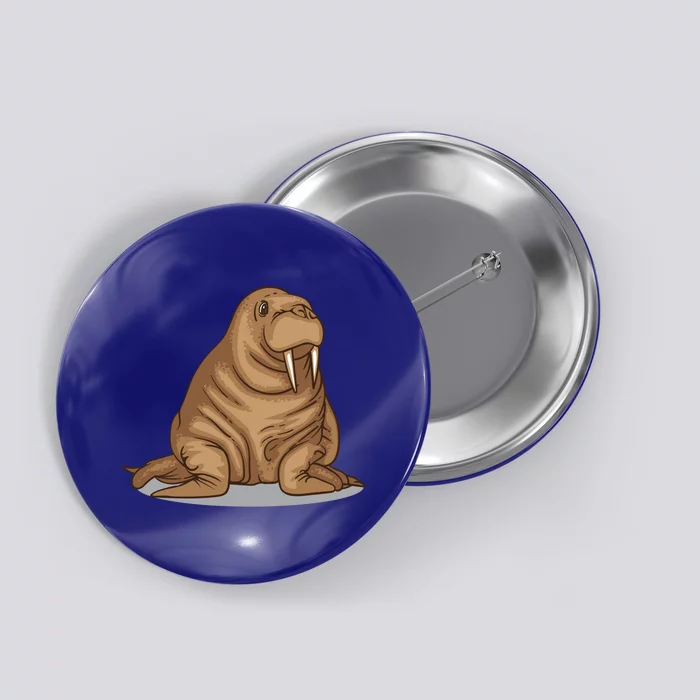 Walrus Cool Children Seahorse Freaks Gift Button