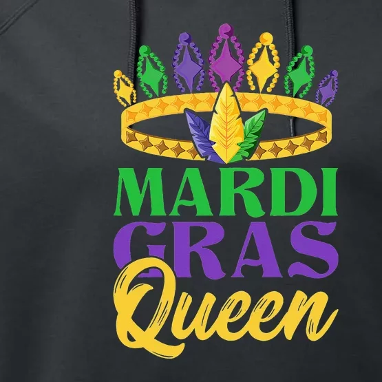 Women Costume Carnival Gift Queen Mardi Gras Performance Fleece Hoodie