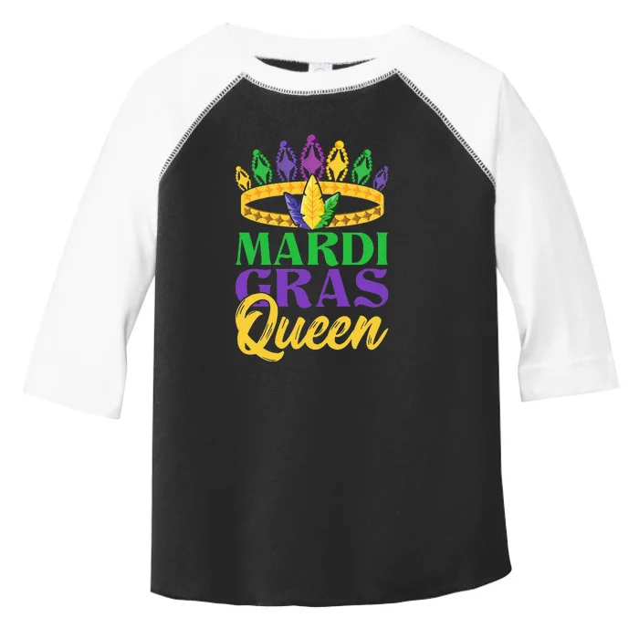 Women Costume Carnival Gift Queen Mardi Gras Toddler Fine Jersey T-Shirt