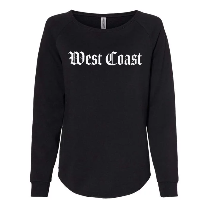 West Coast California Hip Hop Rap West Side Womens California Wash Sweatshirt