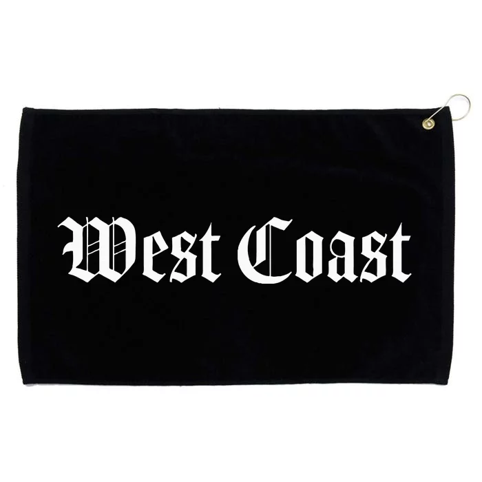 West Coast California Hip Hop Rap West Side Grommeted Golf Towel