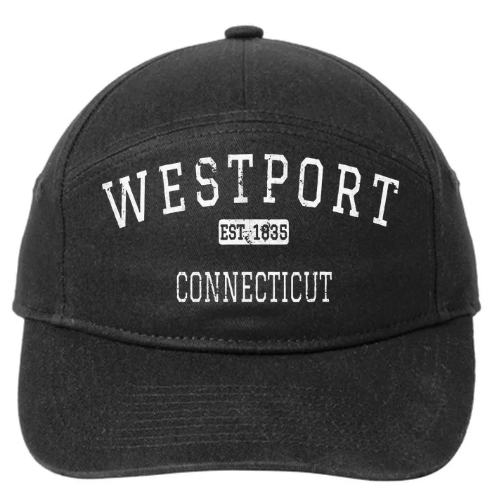 Westport Connecticut Ct Vintage 7-Panel Snapback Hat