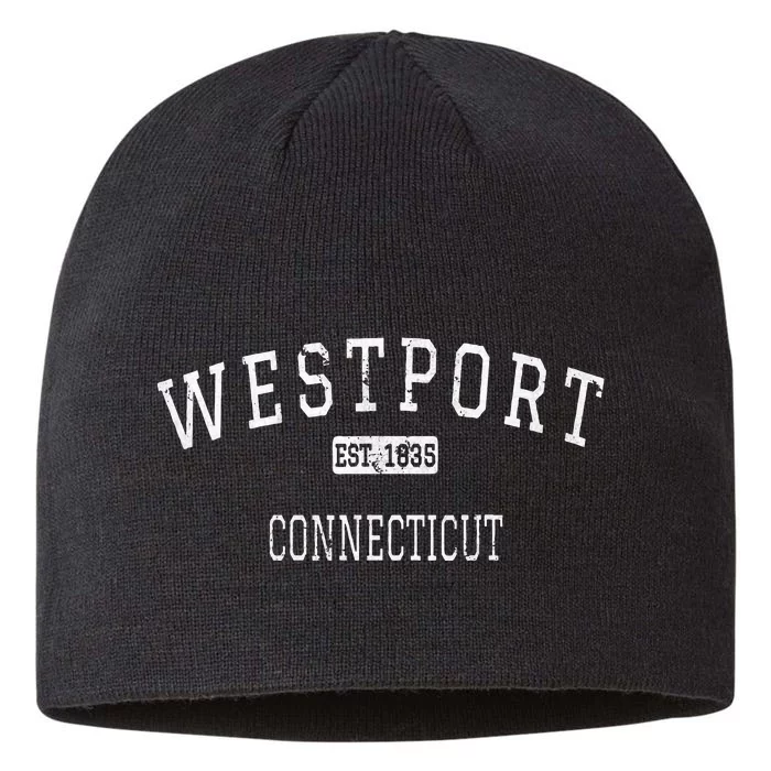 Westport Connecticut Ct Vintage 8 1/2in Sustainable Knit Beanie