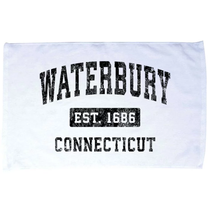 Waterbury Connecticut Ct Vintage Established Sports Design Microfiber Hand Towel