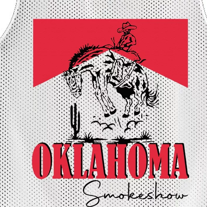 Western Country Cowboy Rodeo Smokeshow Music Howdy Skull Mesh Reversible Basketball Jersey Tank