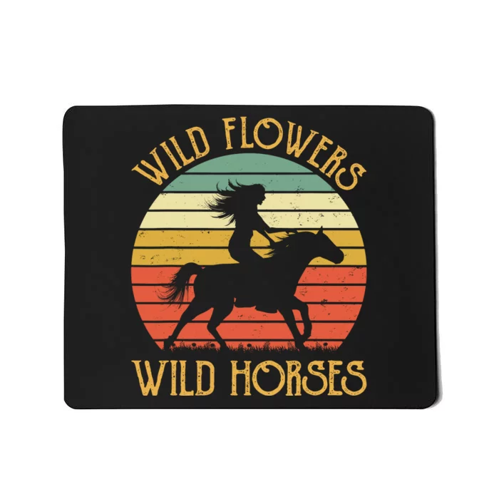 Western Cowgirl Country Music Mousepad