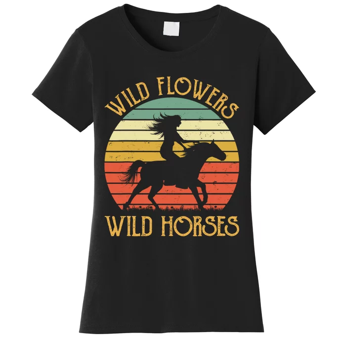 Western Cowgirl Country Music Women's T-Shirt