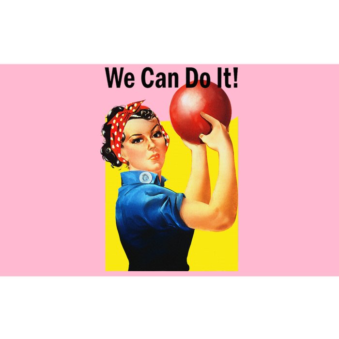 We Can Do It Rosie The Bowler Women Feminist Bumper Sticker