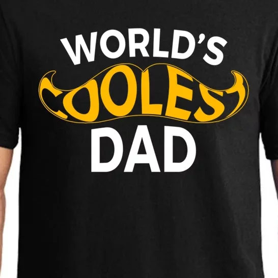 Worlds Coolest Dad Design By Berts Meaningful Gift Pajama Set