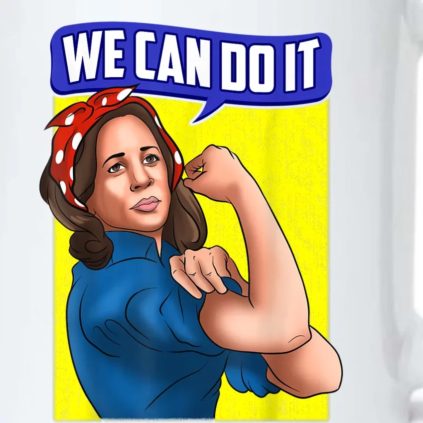 We Can Do It Kamala For President Black Color Changing Mug