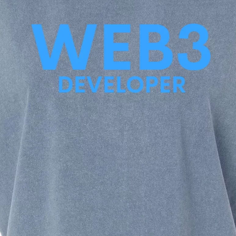 WEB3 Crypto Developer NFT Internet3.0 DeFi Metaverse Web3.0 Garment-Dyed Women's Muscle Tee