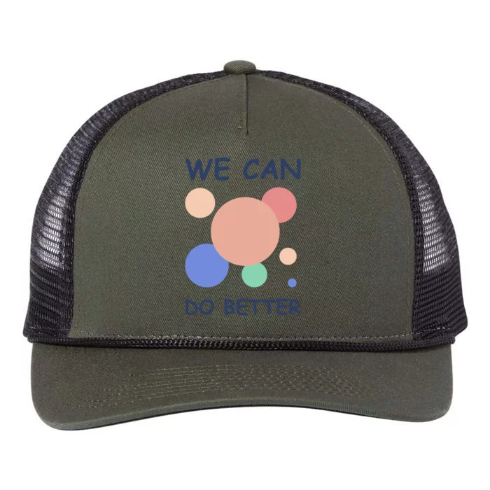 We Can Do Better Retro Rope Trucker Hat Cap