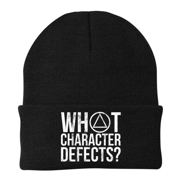 What Character Defects Alcoholics Anonymous Knit Cap Winter Beanie