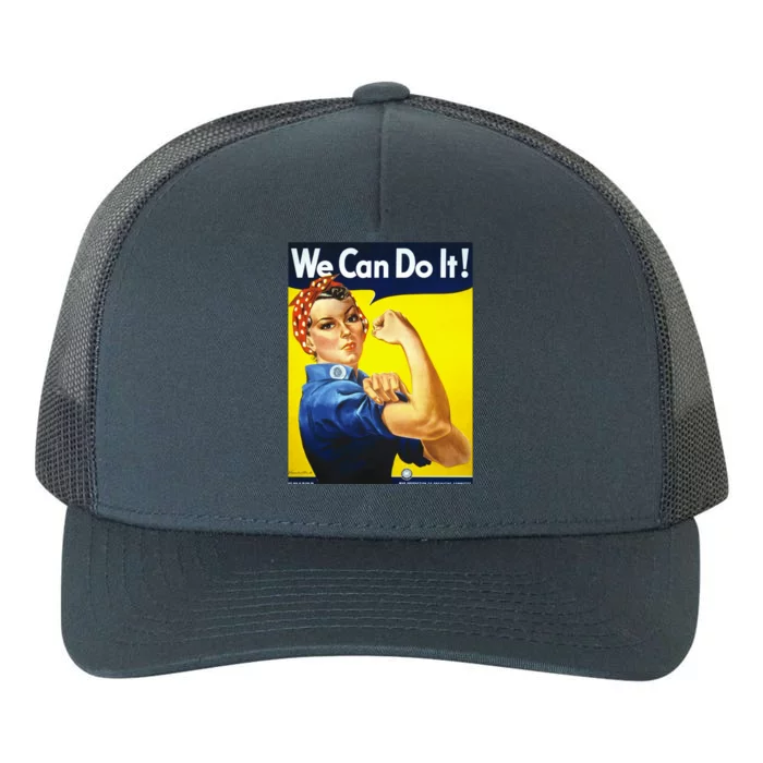 We Can Do It! Yupoong Adult 5-Panel Trucker Hat